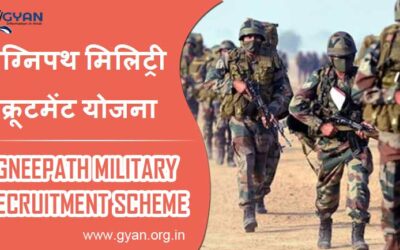 अग्निपथ मिलिट्री रिक्रूटमेंट योजना | Agneepath Military Recruitment Scheme