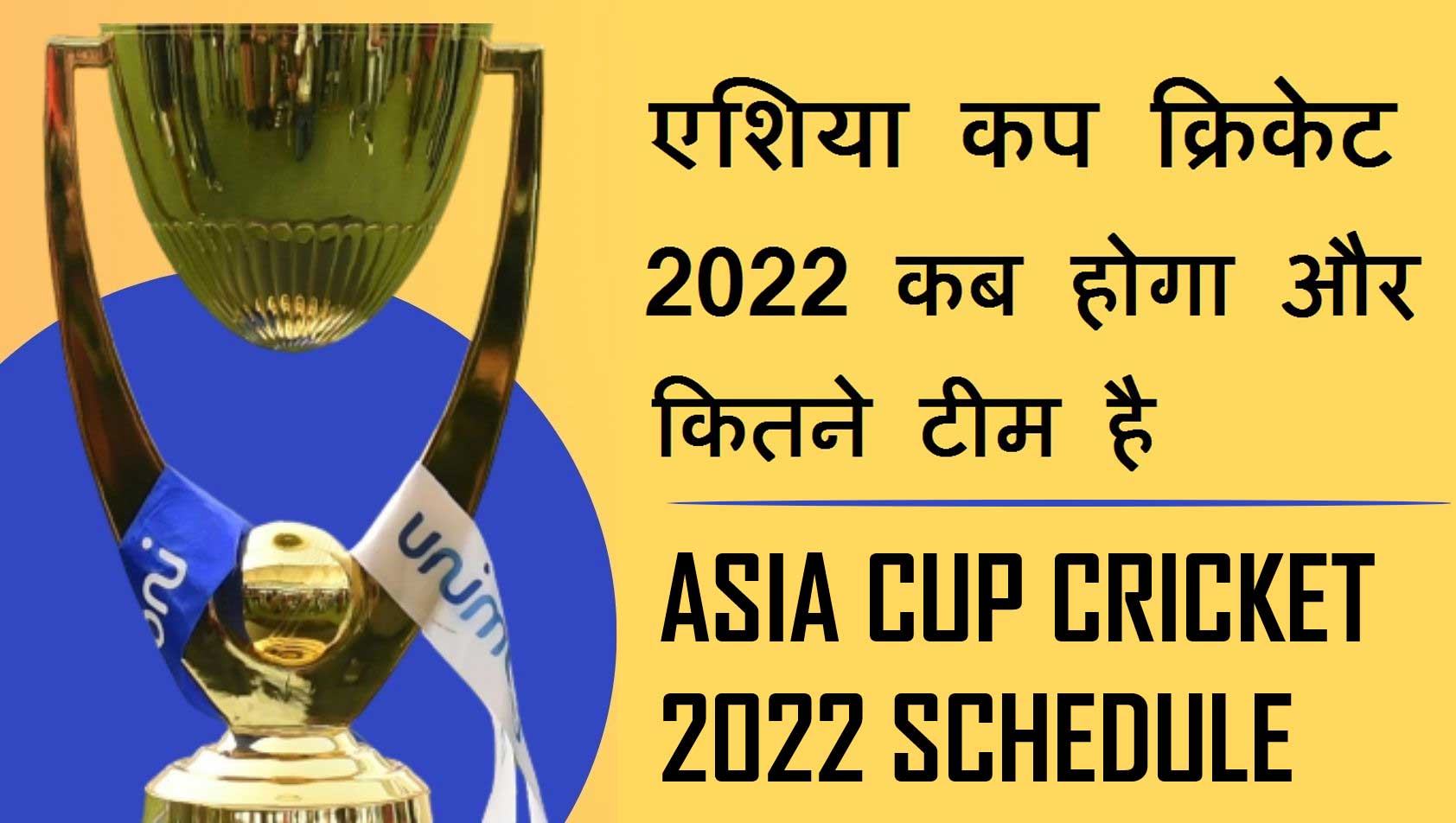 Asia Cup Cricket 2022