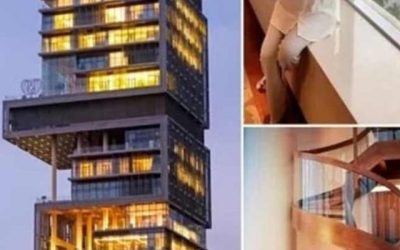 मुकेश अंबानी के छोटे बेटे की आज सगाई, सजकर तैयार है Antilia तस्वीरें